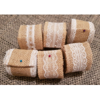 funxim  Natural Burlap Roll