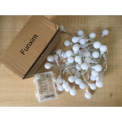 funxim  Ball String Lights